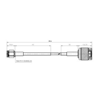 HS-SMAM To TNCM With RG316 Cable XXcm (6G)_Web3